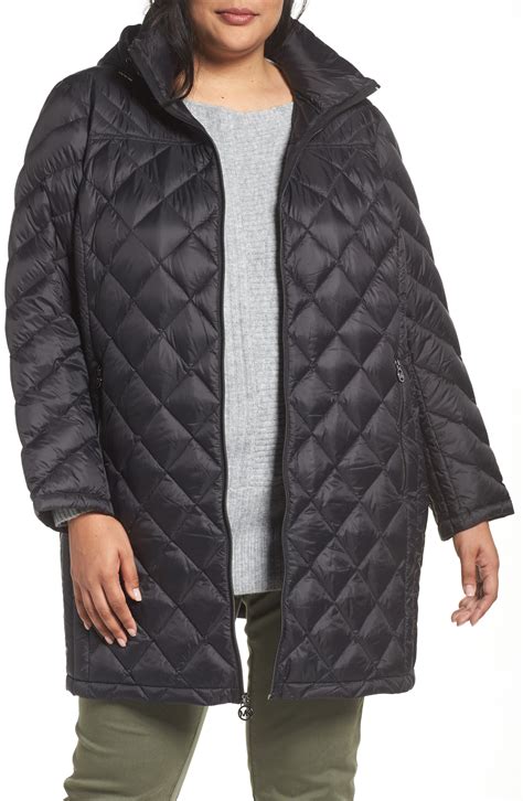 michael kors packable down fill coat|michael kors packable down fill.